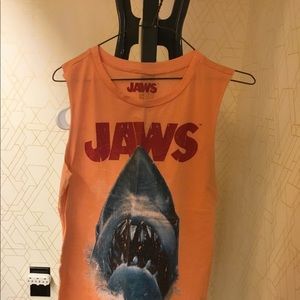 Sleeveless JAWS shirt size M